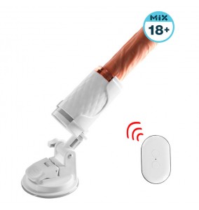 MIZZZEE - Agera Thrusting Heating Simulation Sex Machine With Remote Control (L:11.5cm - D:3.5cm)